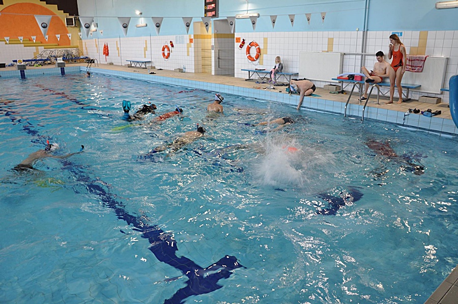 Hokej pod wodą Walenie Deep Battle 2019